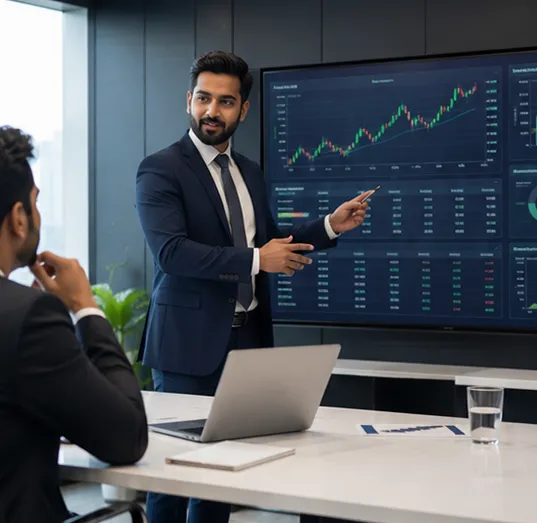 Finance team collaboration